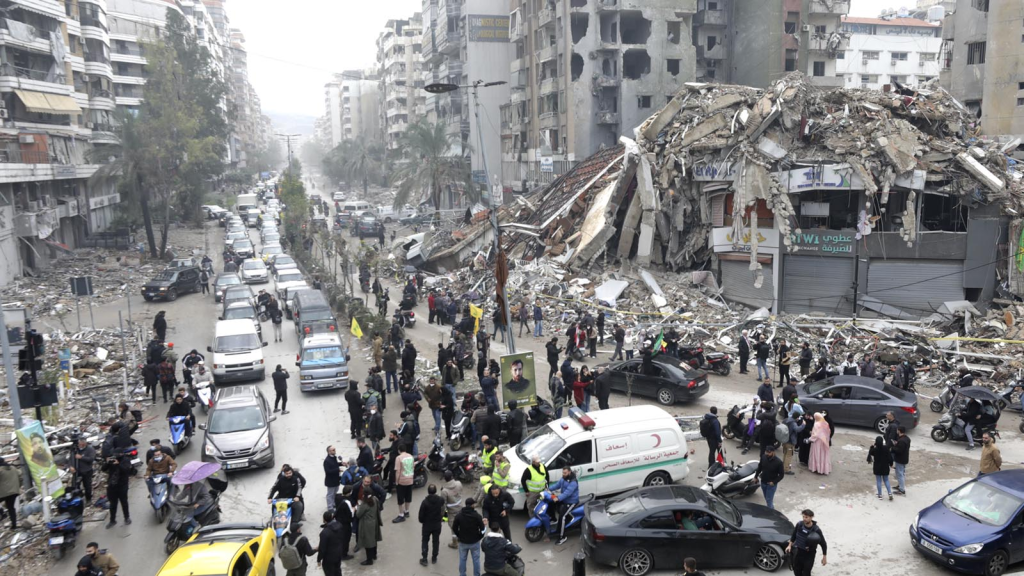 الضاحية الجنوبية في اليوم الأول من الهدنة