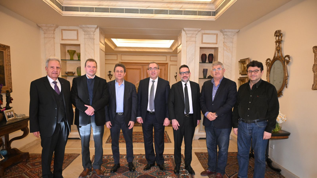 كنعان استقبل وفداً من الرابطة المارونية 