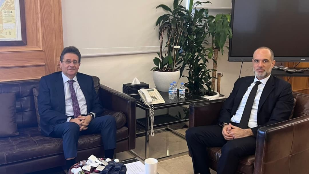 كنعان تابع مع رسامني تنفيذ مشاريع طرق المتن الشمالي ووصلة العطشانة وطالب وزارة المال بتحرير اعتمادات الموازنة