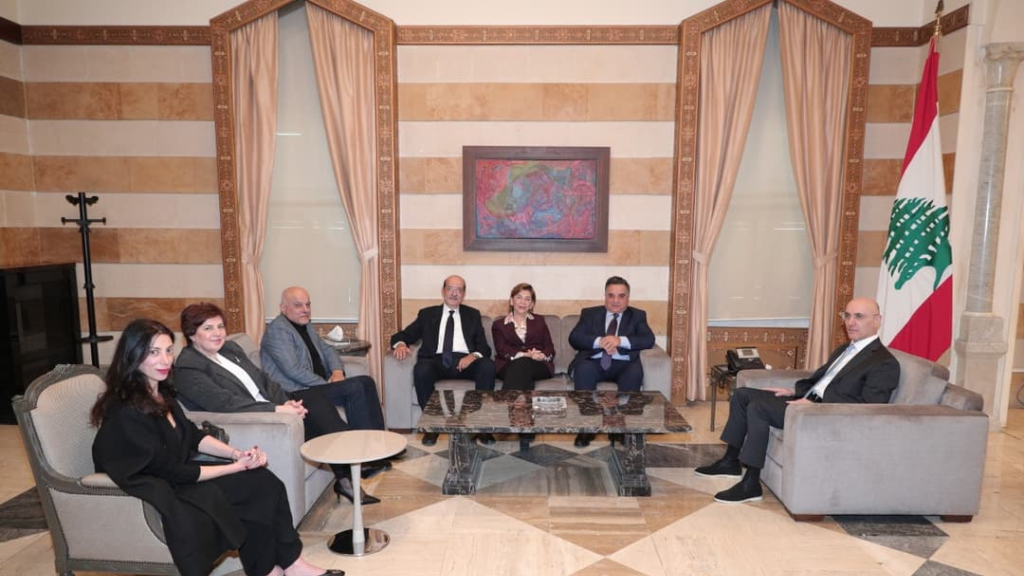 الوزير الحجار يبحث مع النائبين الصمد والبعريني وهيئة الإشراف على الانتخابات الأوضاع الأمنية والإنمائية