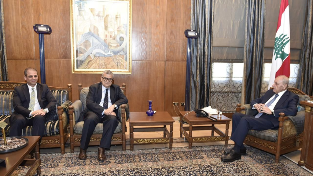 بري يبحث الأوضاع العامة وأضرار الاتصالات وملف واشنطن