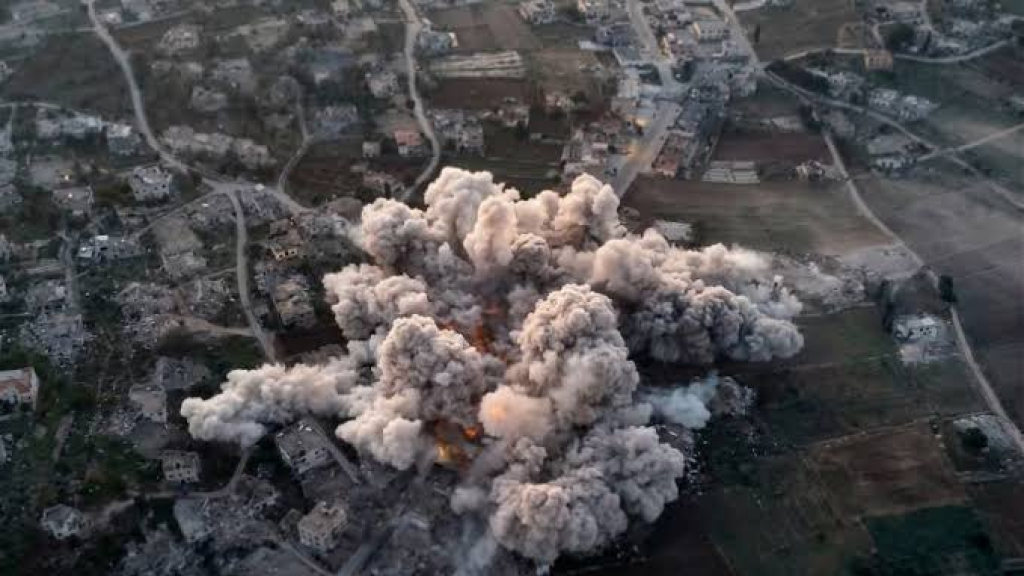 تفجيرات في عيترون وبنت جبيل