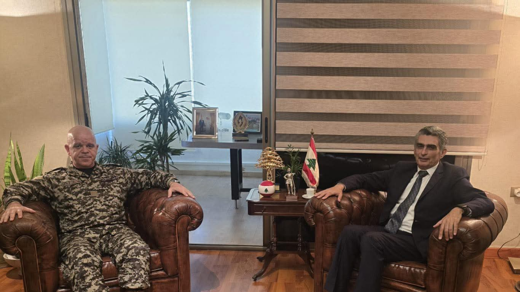 أكرم المشرفية ينقل تعازي أرسلان إلى “أمن الدولة” ويؤكد: دعم المؤسسات أولوية