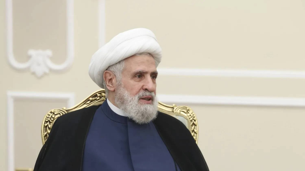  قاسم: ندعو إلى خيار المفاوضات غير المباشرة حيث أوراق القوة بيد المفاوض اللبناني