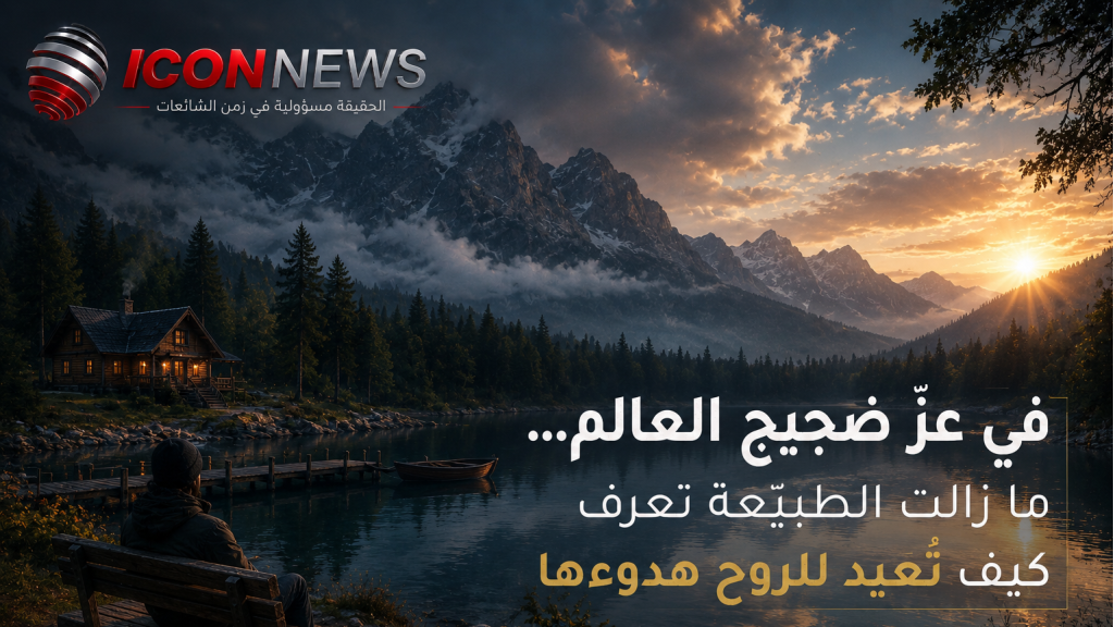 في عزّ ضجيج العالم… ما زالت الطبيعة تعرف كيف تُعيد للروح هدوءها