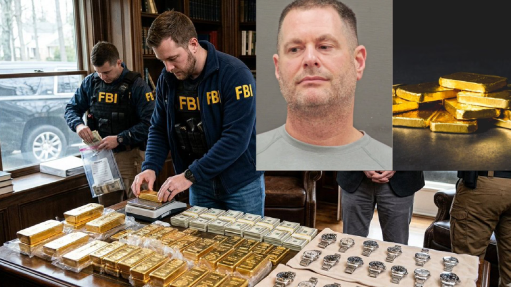 فضيحة  .. FBI يعثر على 300 سبيكة ذهب وملايين الدولارات داخل منزل مسؤول سابق في CIA