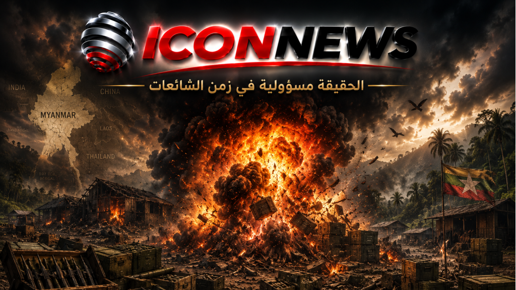 انفجار ضخم في ميانمار.. عندما يقتل السلاح حتى من يملكونه