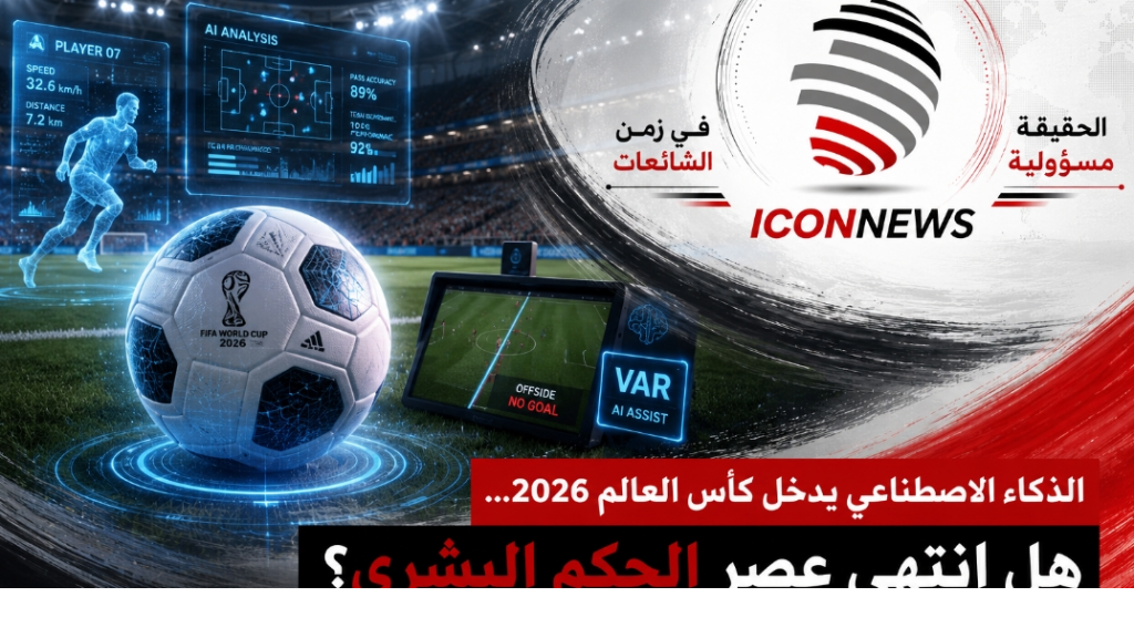  الذكاء الاصطناعي يغزو المستطيل الأخضر... هل يقترب يوم الحكم الروبوت؟