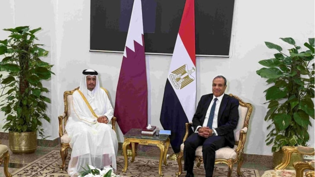 مصر وقطر تبحثان جهود الوساطة بين واشنطن وطهران وتطورات غزة ولبنان