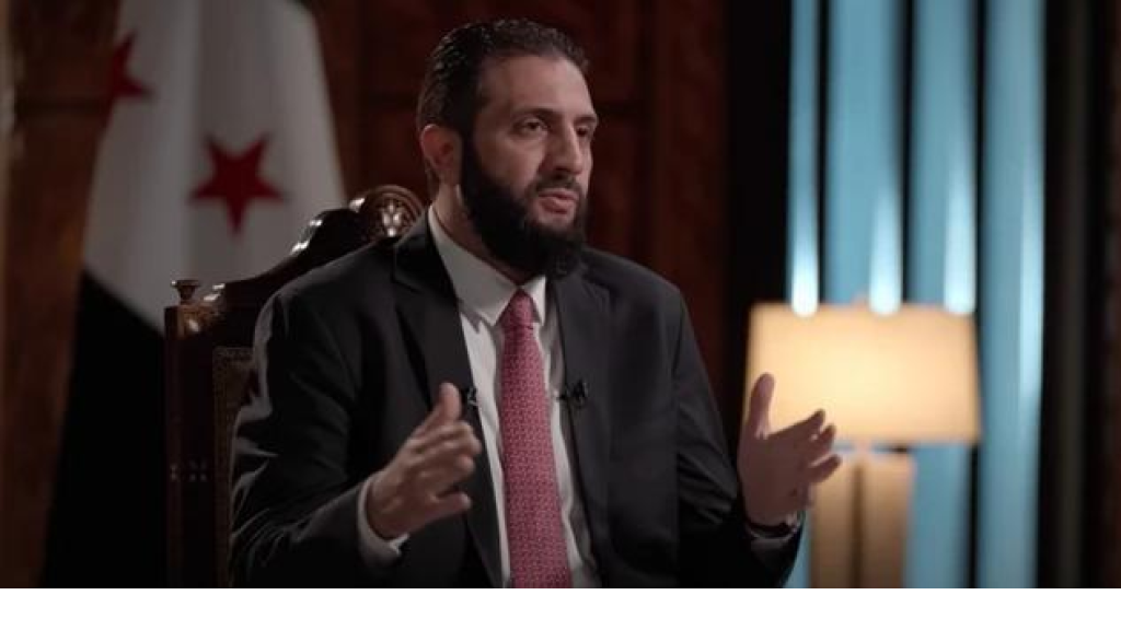الشرع ينفي تدخل سوريا في لبنان ويؤكد أن ملف الحدود ليس أولوية حالياً