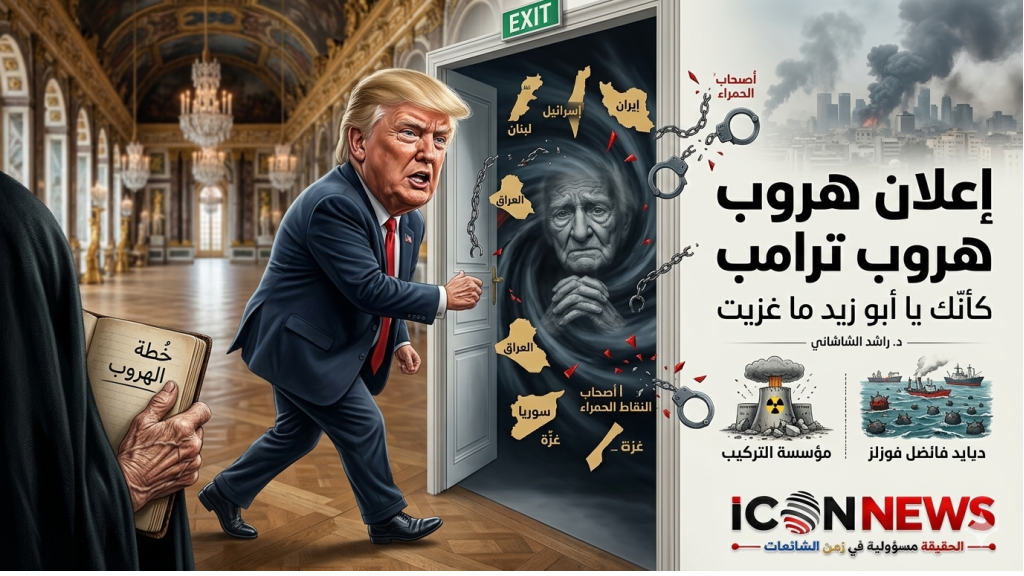 إعلان هروب ترامب