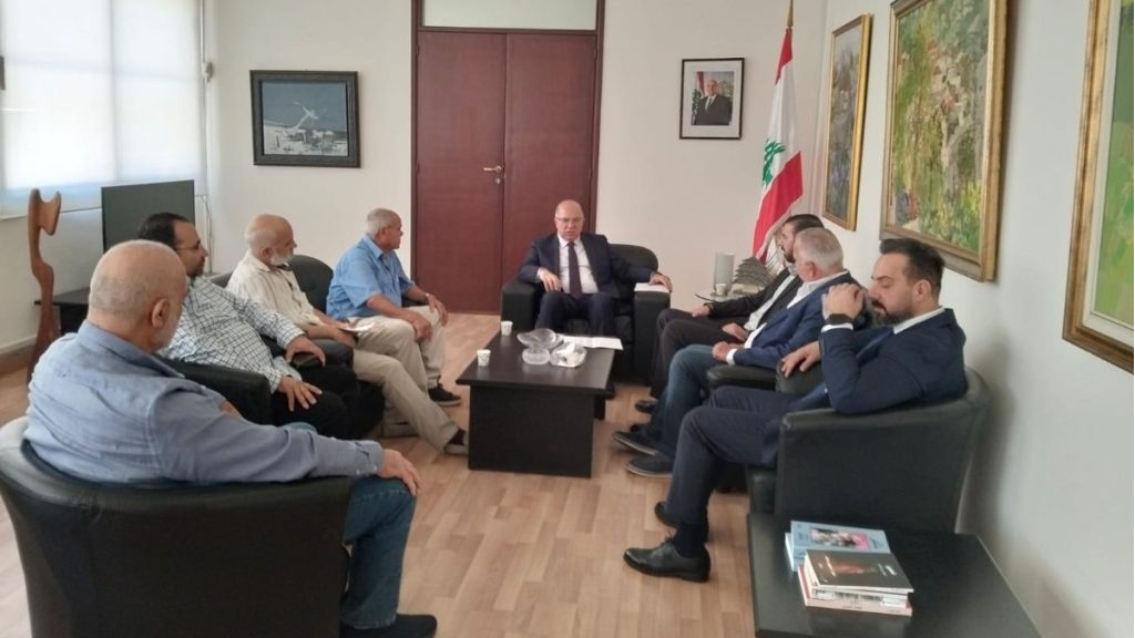 وزير العمل التقى المديرة الإقليمية في منظمة العمل الدولية ووفدا من كهرباء قاديشا