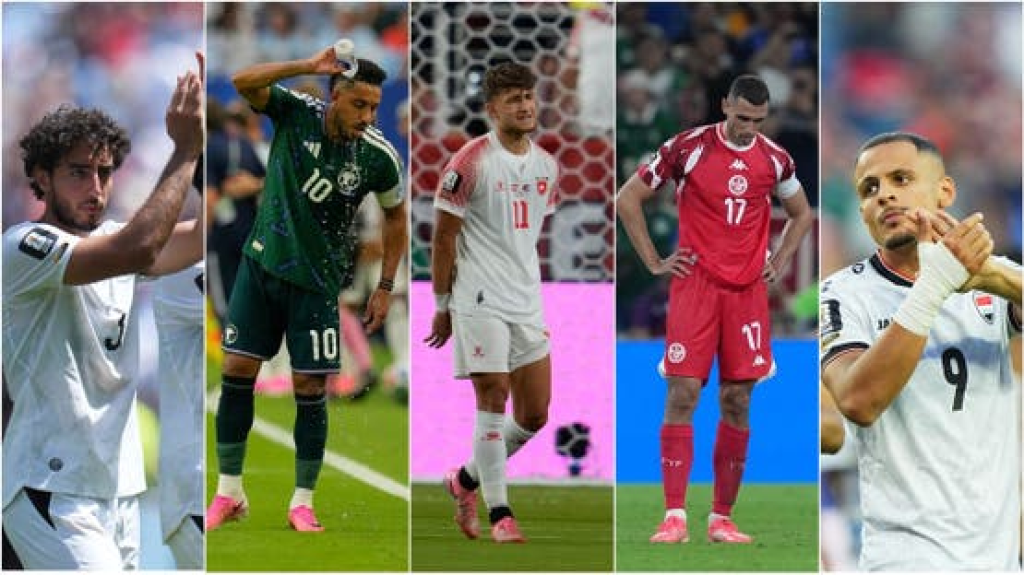 حصيلة العرب في أولى جولات كأس العالم.. 4 نقاط من 24