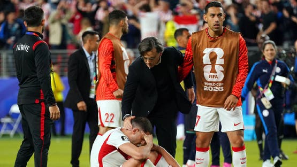 مونتيلا مصدوم: 62 تسديدة لم تنقذ تركيا من توديع كأس العالم
