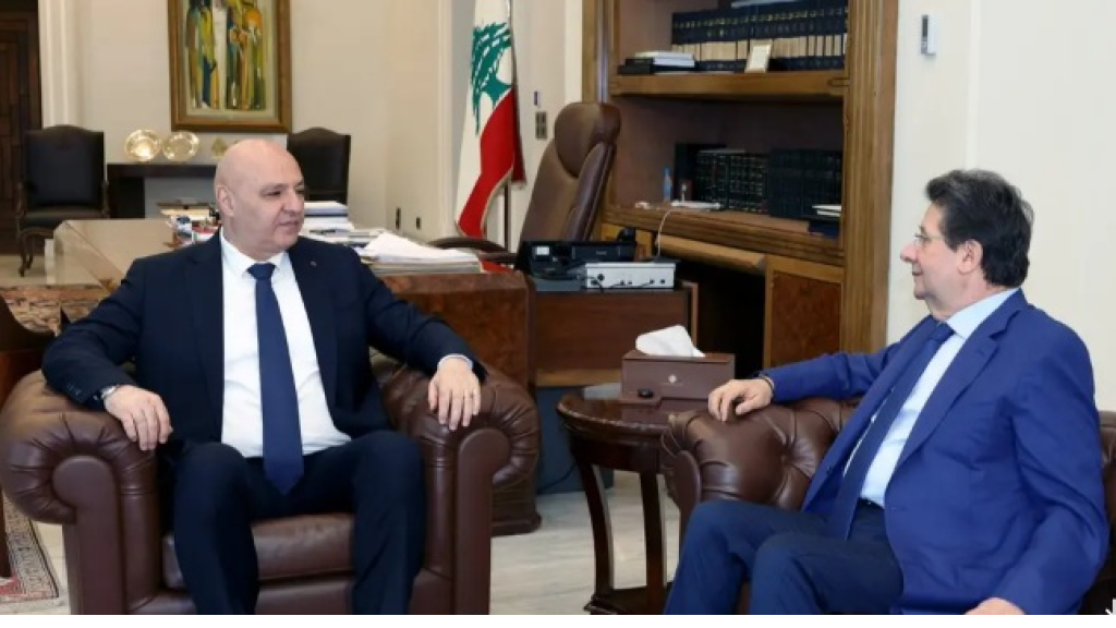 كنعان يزور عون مستطلعًا مجريات المسار التفاوضي في واشنطن