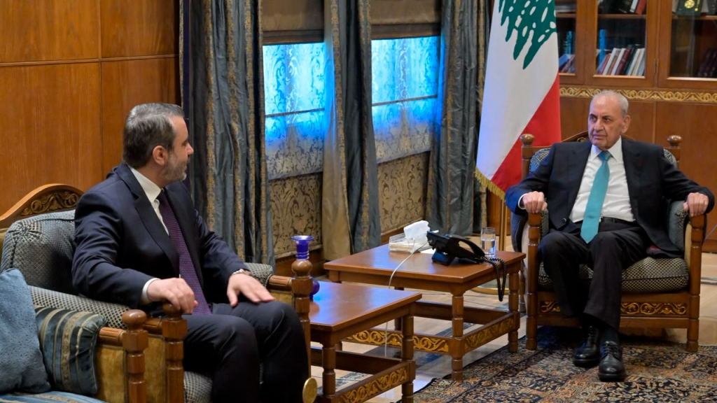 الشيباني بعد لقائه بري: إذا اقتضت المصلحة للقاء 