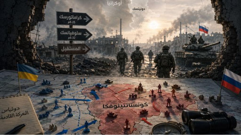كونستانتينوفكا.. مفتاح معركة دونباس المقبلة بأوكرانيا