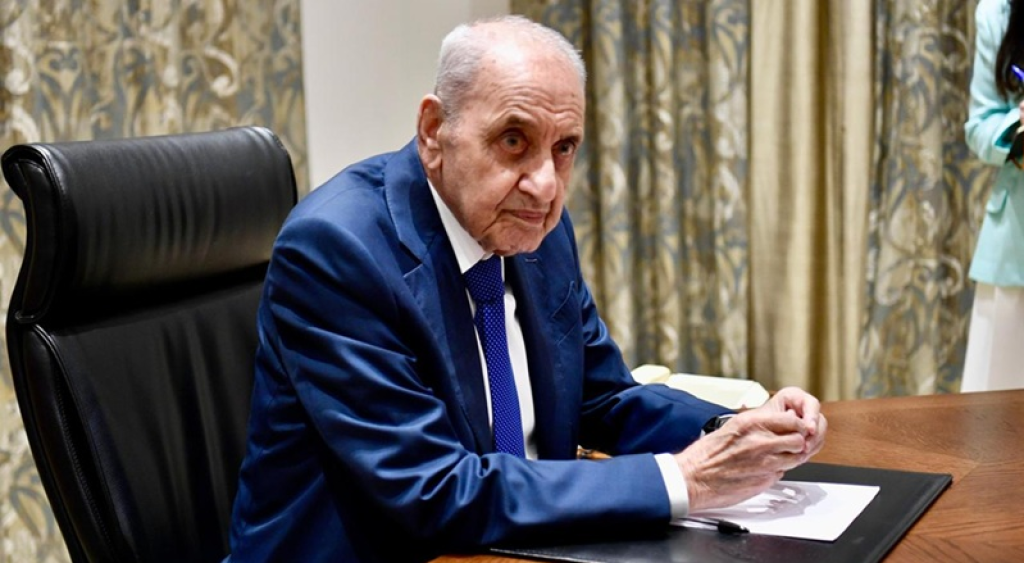 بري يهنئ رئيس مجلس الشعب السوري الجديد بانتخابه