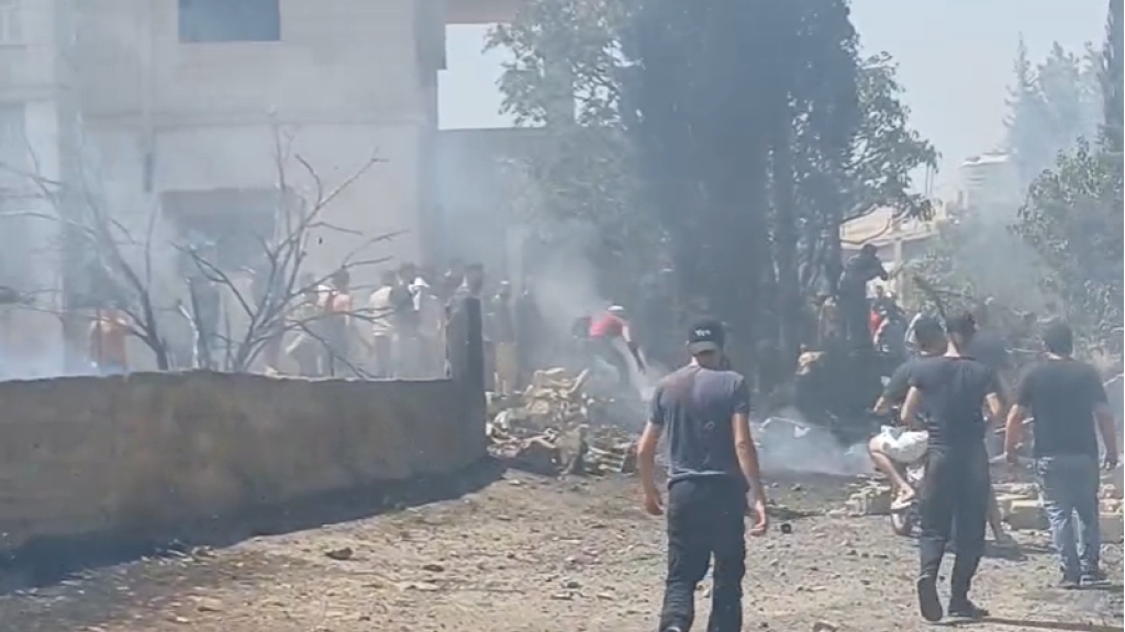  انفجار صهريج غاز في الهرمل