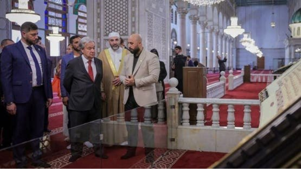 غوتيريش يدعو الى احترام سيادة سوريا والشيباني يطالب بانسحاب اسرائيلي فوري