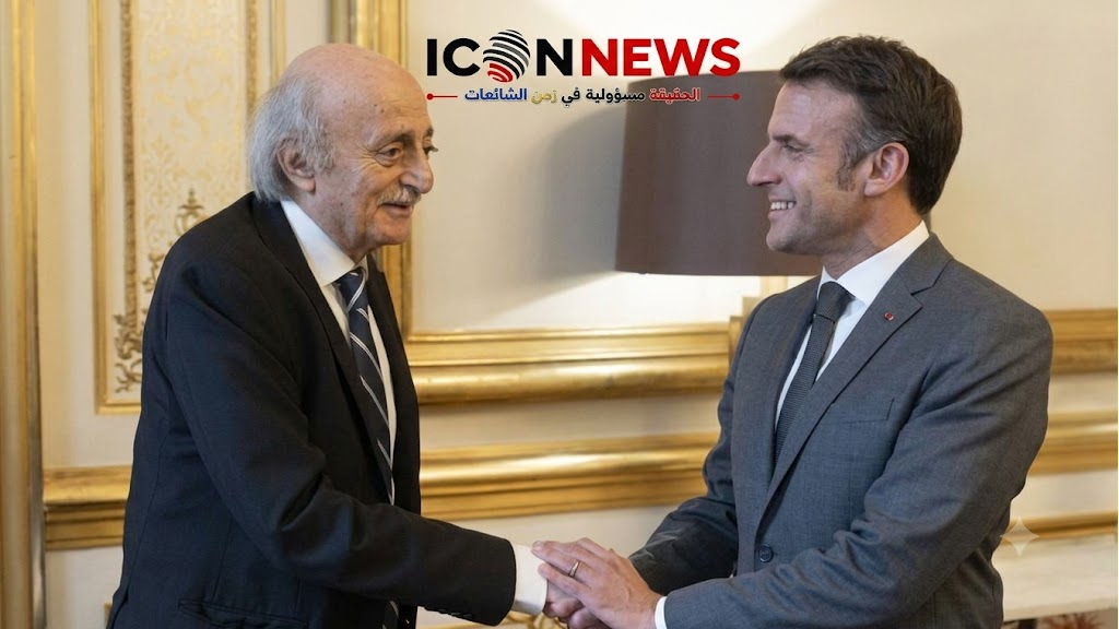 جنبلاط وماكرون في الإليزيه.. تحذير من 