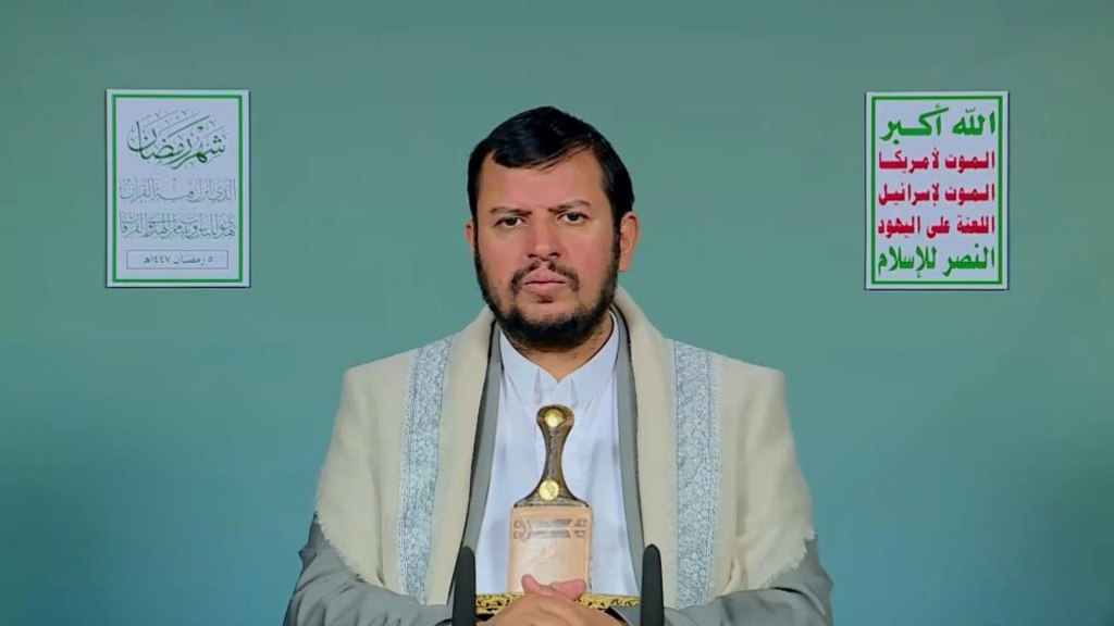  الحوثي يعزي الشعب العراقي في شهداء الحشد الشعبي ويحذّر من المخططات الصهيونية والأمريكية