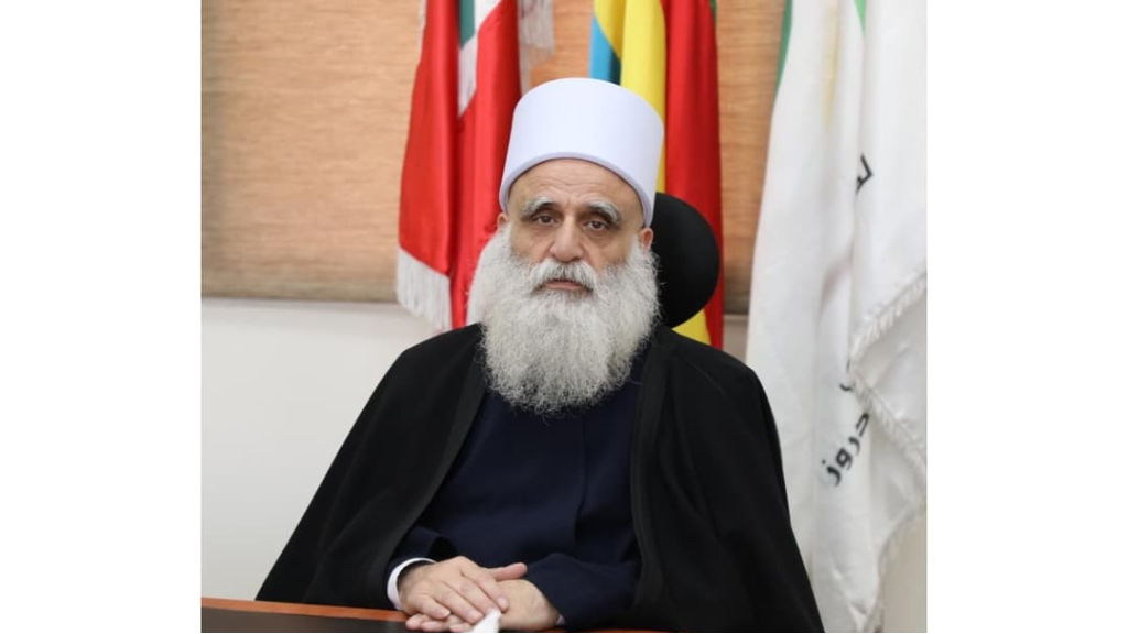 شيخ العقل اتصل بالعماد هيكل مهنئا: الجيش يواجه عدواناً غاشماً وفكراً توسّعياً وآلةً تدميرية إجرامية لا يردعها سوى وحدة الموقف الوطني