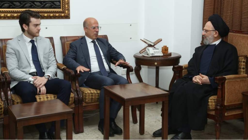 العلامة فضل الله استقبل الوزير مكي: التنوع اللبناني غنى والوحدة الوطنية أساس