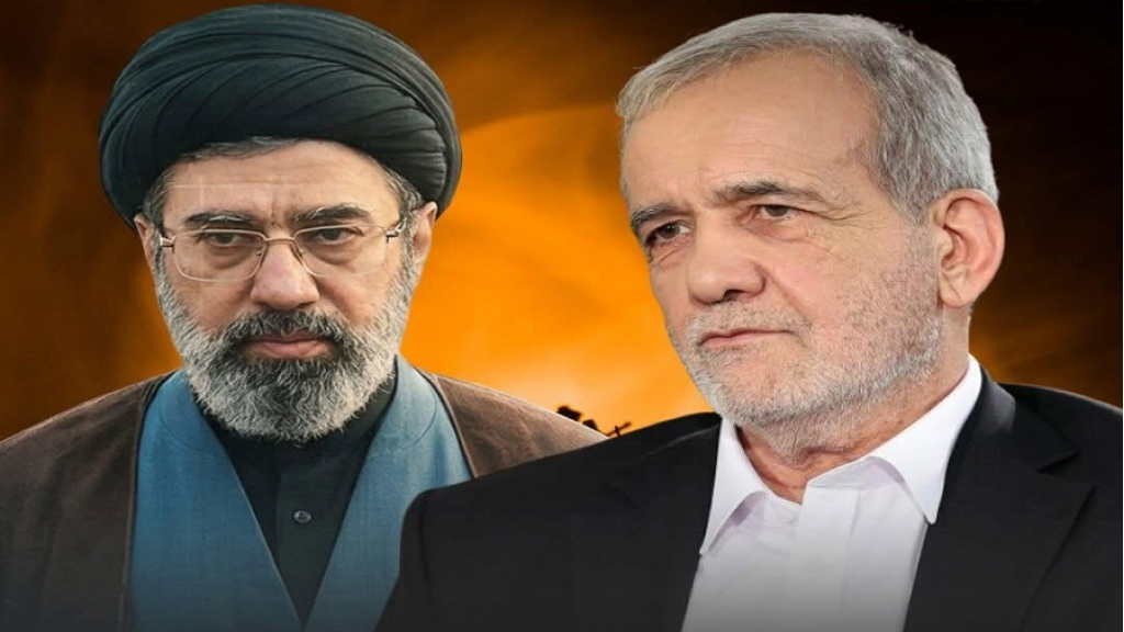 لقاء في توقيت حساس.. بزشكيان يجتمع بالمرشد مجتبى خامنئي وملفات عسكرية واقتصادية على الطاولة