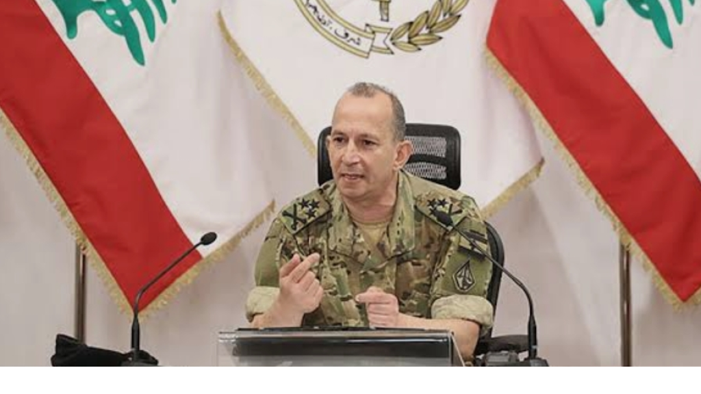 قائد الجيش بحث مع أرنو في الأوضاع العامة ومرحلة ما بعد 