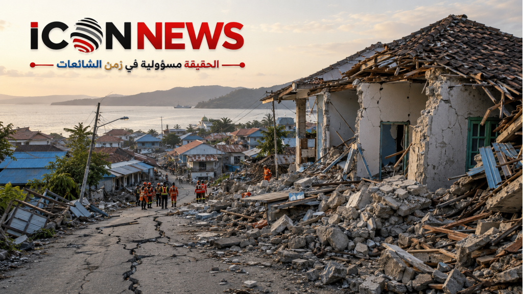 زلزال بقوة 7.7 درجات يضرب إندونيسيا… قتيلان وتحذير من تسونامي أُلغي لاحقاً