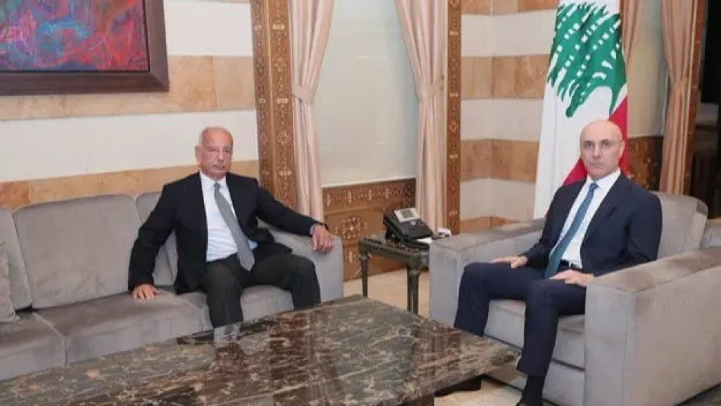 الحجار يعرض العلاقات اللبنانية - السورية مع السفير قسطون ويستقبل طالوزيان