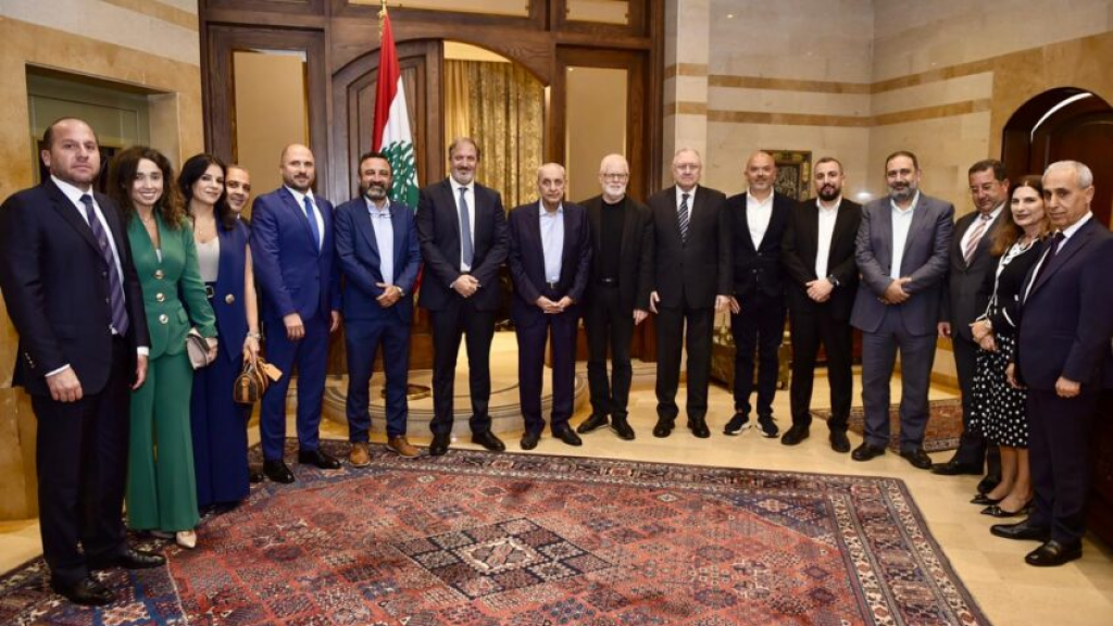 بري استقبل المديرة العامة للجمارك والمفتي الجعفري الممتاز ورئيس واعضاء بلدية بيروت
