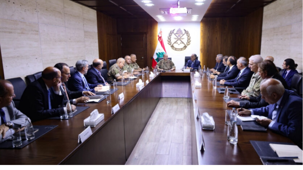 العماد هيكل التقى السفير غبريال وبحث حول مهمات الجيش والتعقيدات التي تواجهه في المرحلة الراهنة