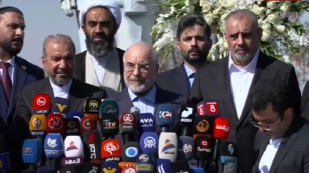 قاليباف يؤكد من بغداد أهمية “تقوية النظام الجديد” في المنطقة