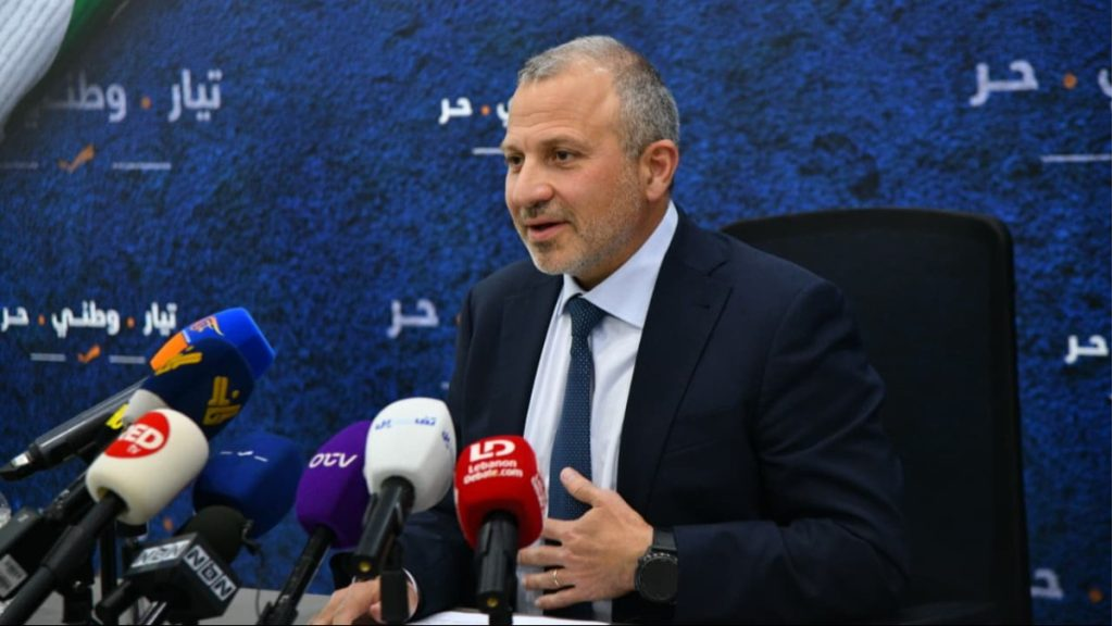 باسيل: أطالب رئيس الجمهورية بردّ قانون العفو العام