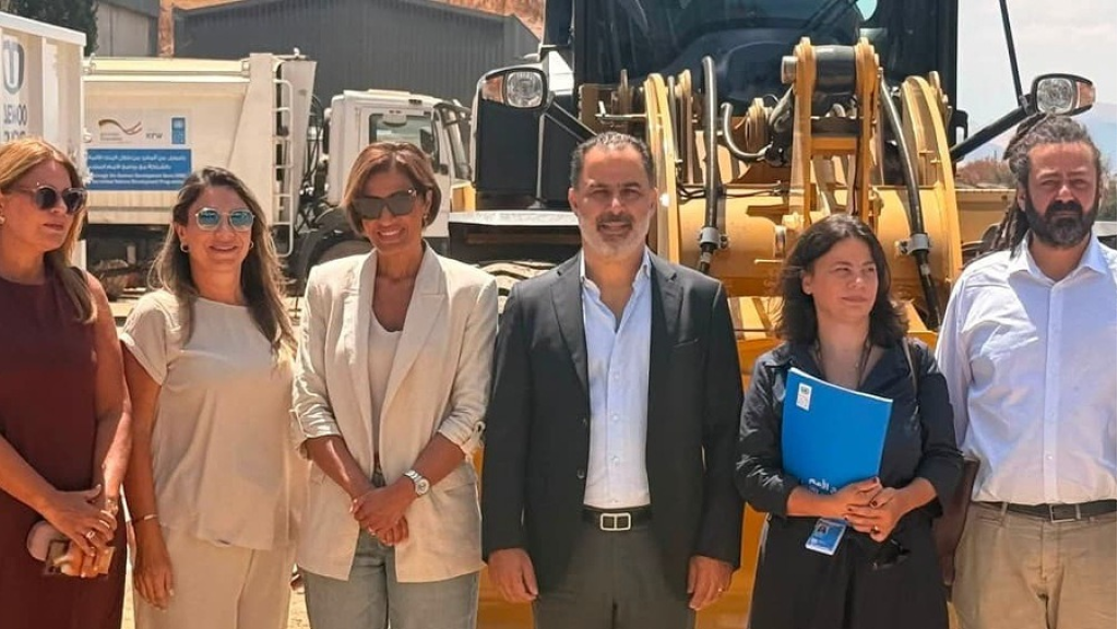الزين من البقاع: معدات جديدة لدعم مرافق إدارة النفايات الصلبة وخطوات نحو حلول أكثر استدامة