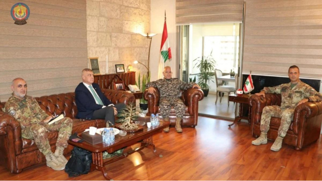 تعاون أمني وعسكري على الطاولة... لاوندس يستقبل وفدًا من اللجنة التقنية