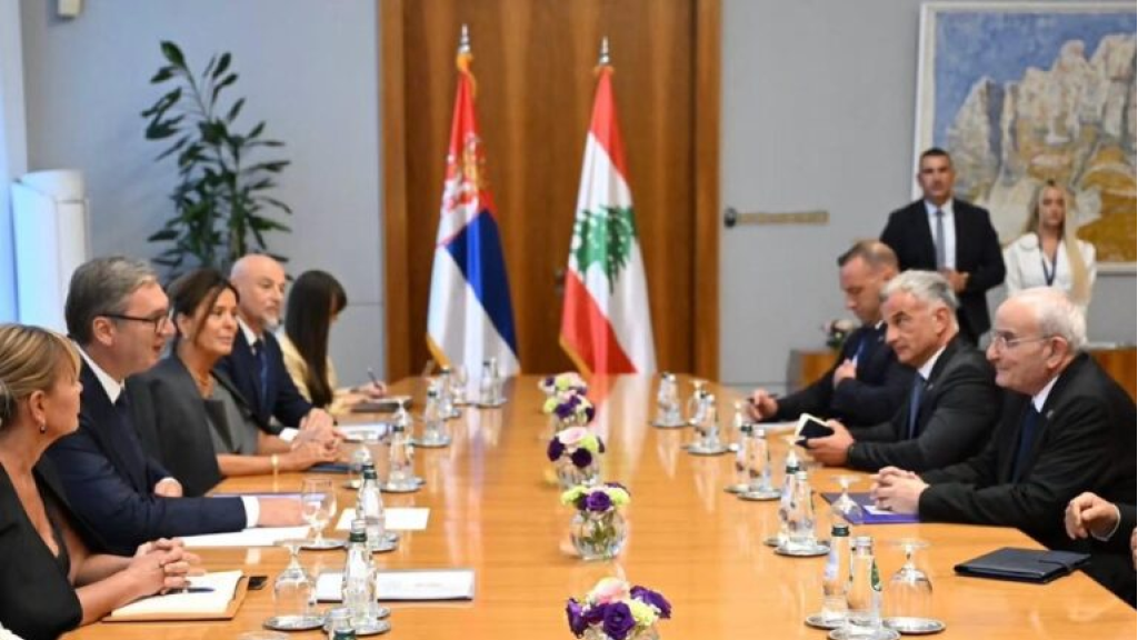 وزير الدفاع الوطني يلتقي الرئيس الصربي ويبحث معه مرحلة ما بعد اليونيفيل