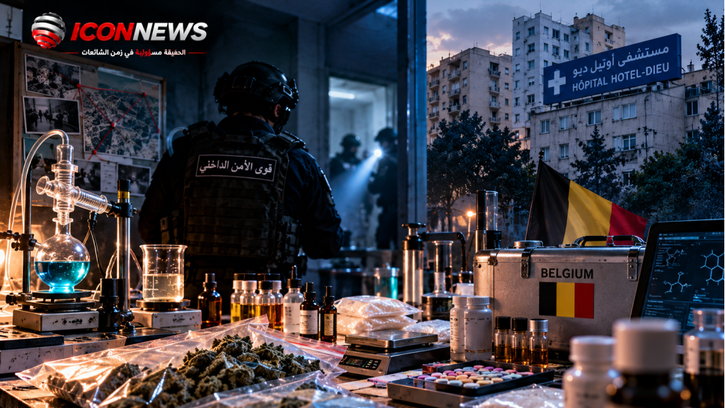 «مطبخ مخدرات» في قلب الأشرفية… شبكة عابرة للمناطق وخيط بلجيكي يقود التحقيقات