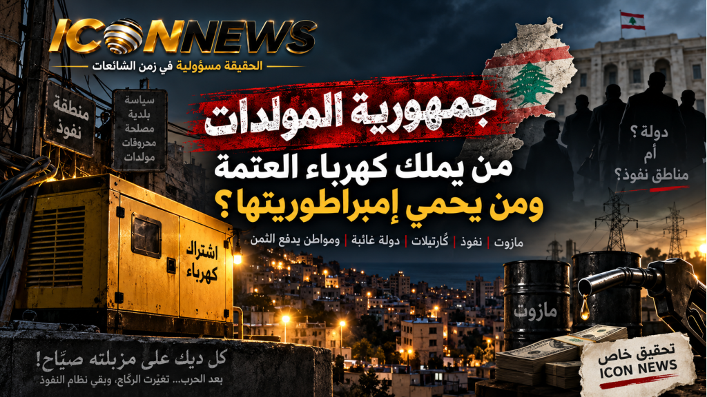 «جمهورية المولدات» في لبنان… من يملك كهرباء العتمة ومن يحمي إمبراطوريتها؟