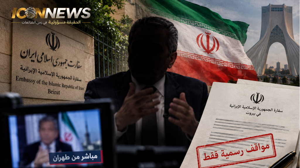  السفارة الإيرانية ترسم الخط الأحمر… من يتحدث باسم طهران في بيروت؟
