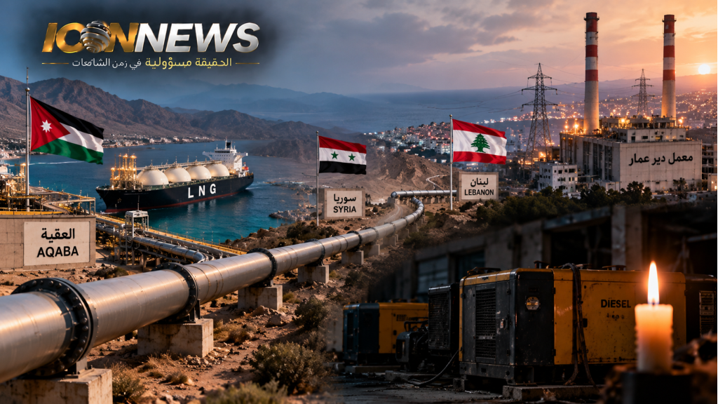 غاز العقبة في طريقه إلى لبنان… هل تبدأ نهاية «جمهورية المولدات»؟