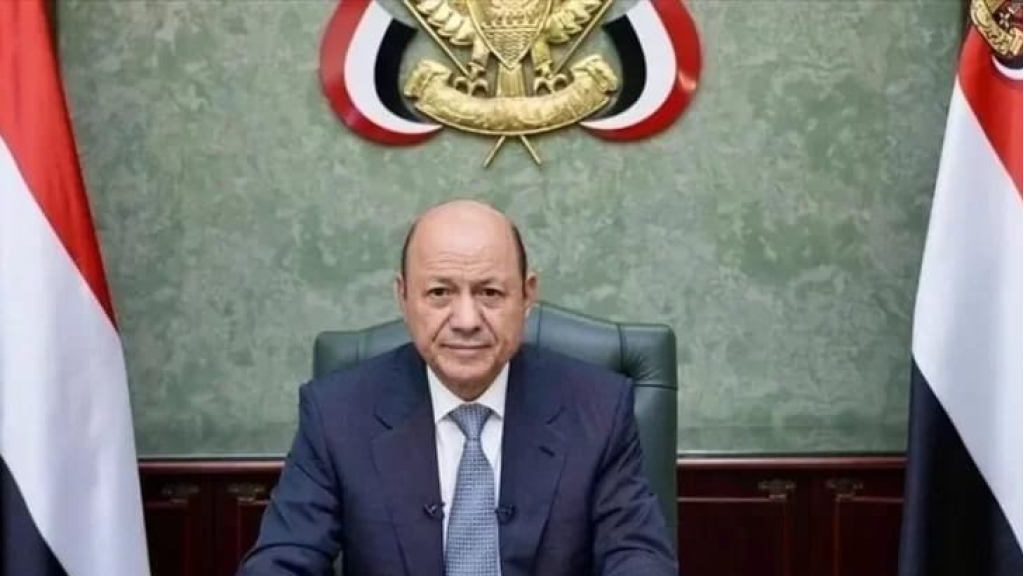 العليمي: القوات الحكومية ماضية حتى استعادة مؤسسات الدولة وبسط سلطتها على كامل اليمن