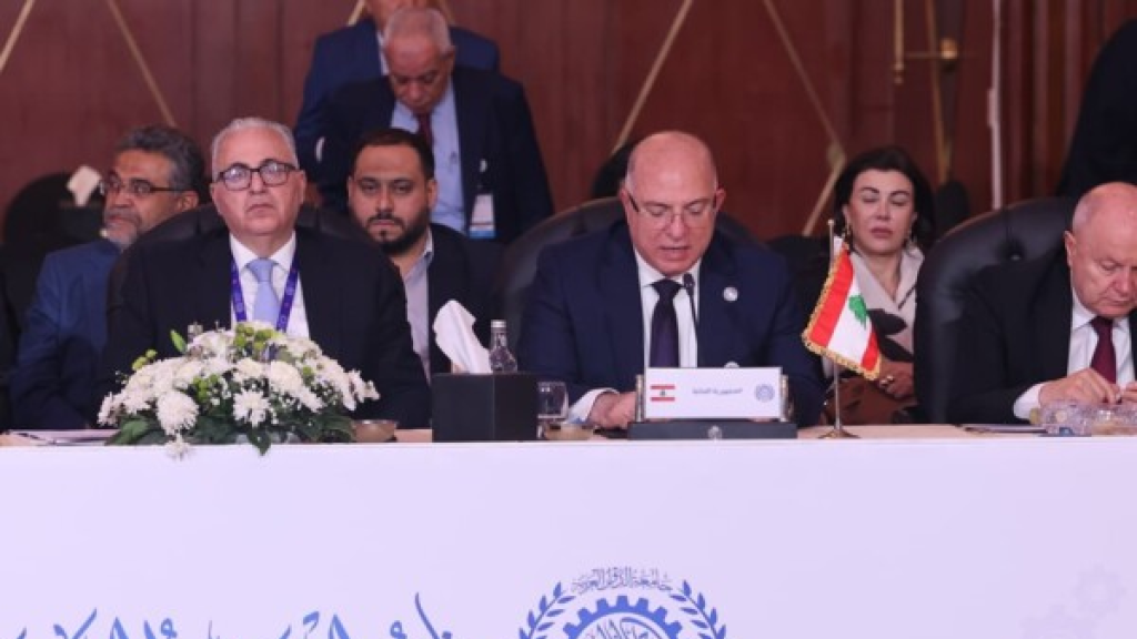 حيدر في مؤتمر العمل العربي: متمسكون بالعمل والإنتاج والحماية الاجتماعية والشراكة العربية
