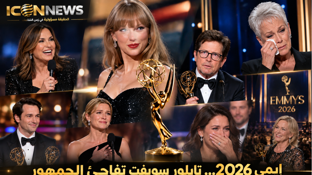 إيمي 2026... تايلور سويفت تفاجئ الجمهور ودموع تهزّ المسرح وأرقام تاريخية تُكسر