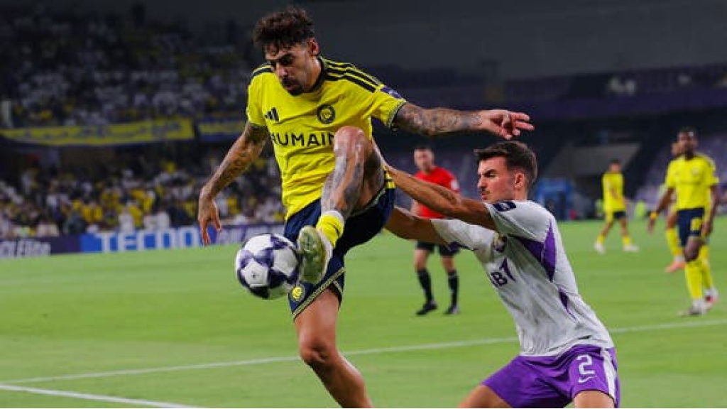 النصر يخسر برباعية أمام العين في دوري أبطال آسيا للنخبة
