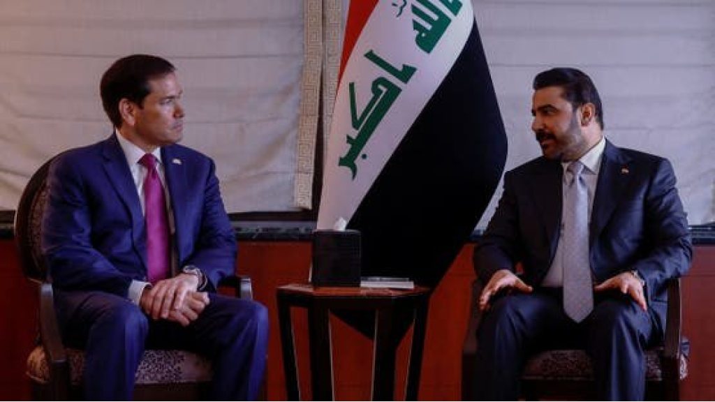 الزيدي وروبيو يتفقان على تفكيك الميليشيات.. ومنع الهجمات من العراق