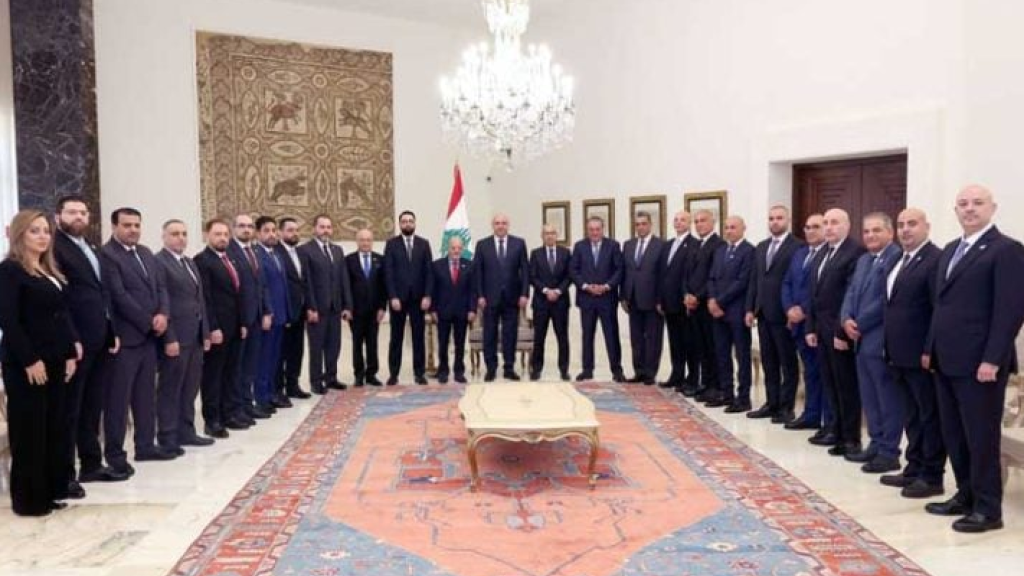 عون لوفد سوري: نريد تكاملا اقتصاديا إقليميا على غرار الاتحاد الأوروبي