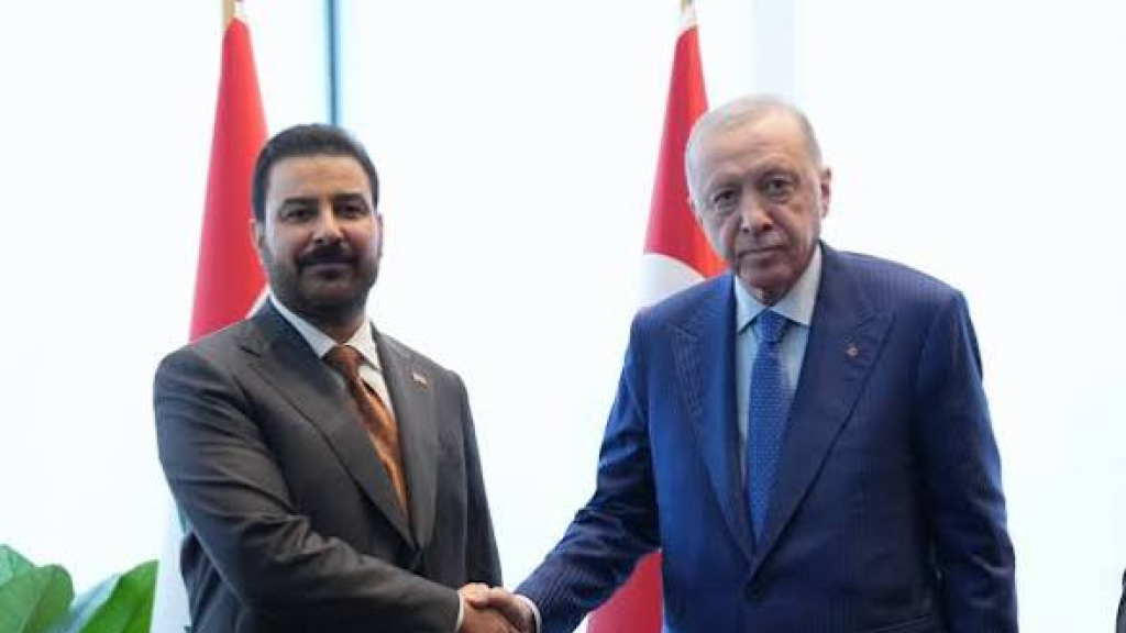 الزيدي اتفق وأردوغان على بسط سلطة الدولة العراقية بالكامل في سنجار وإنهاء وجود العناصر الأجنبية المسلحة ‌المحظورة